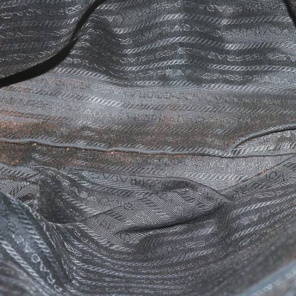 PRADA Hand Bag Nylon Black Auth 65890 - Picture 9 of 16